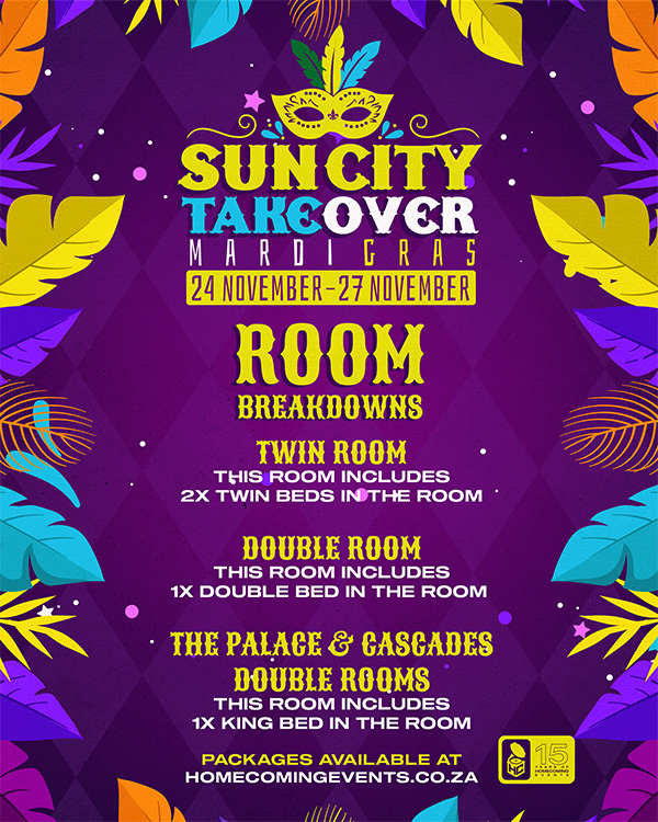 Sun City Takeover Events